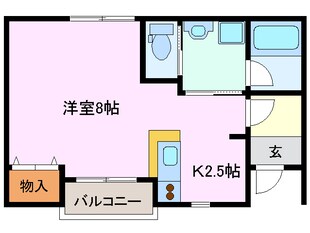 伊勢松本駅 徒歩10分 1階の物件間取画像